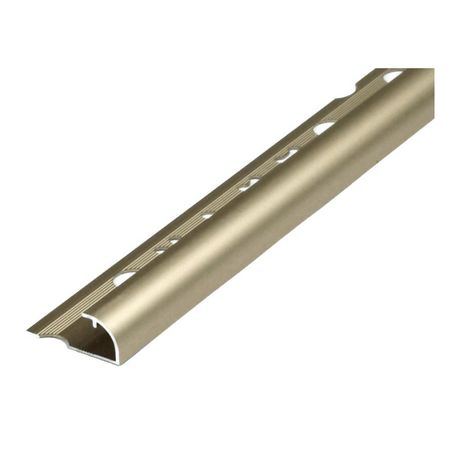 профиль для плитки ЛУКА алюм. наруж. 12х2700мм анод. бронза ранавексим пор наруж 10 гр