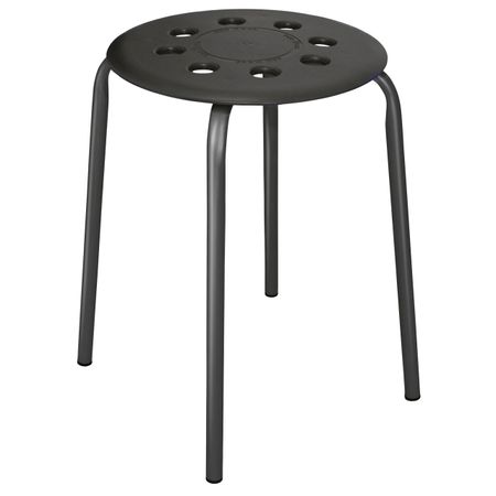 табурет круглый D320х460мм черный пластик/металл oe 113739 1498846 ручка регулировки спинки сиденья грузовика для левой водительской серии scania r g p