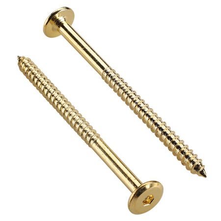 шуруп мебельный с плоской головкой латунированный 6,3х90 10шт кальция глюконат таблетки 500мг 10шт