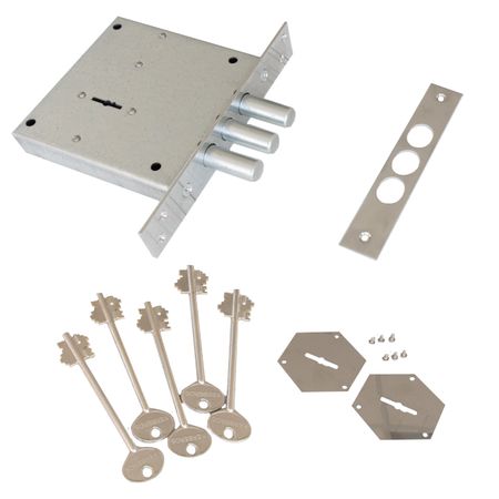 замок врезной KERBEROS 111.21.003 сувальдный 3 ригеля замок врезной гардиан 30 01 сувальдный 3 ригеля