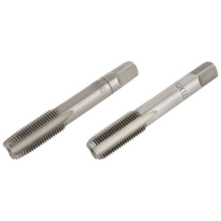 метчики FIT 10х1,0мм метрические легированная сталь 2шт метчики vibratite для резьбы m2 m240