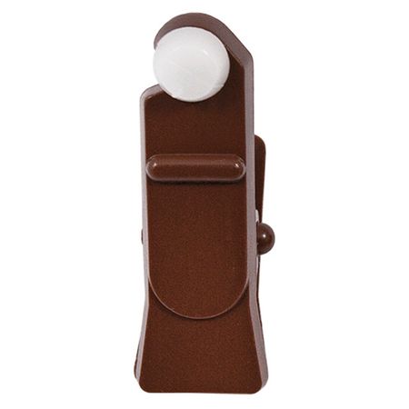 зажим ролик, пластик, коричневый, уп. 20шт., арт.12.0301 одекромон таблетки 200мг 20шт