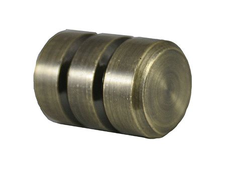 комплект наконечников УЮТ Ост 20мм цилиндр-2 2шт бронза, арт.22.21.2470. хру ные призм для украшений 20мм