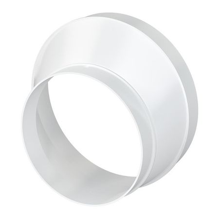 соединитель эксцентр ЭРА 125/160мм пластик белый соединитель для садового водопро sgoohan белый пвх