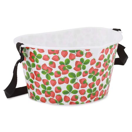 ёмкость для сбора ягод 3л декор искусственные золотые веточки ягод 5 шт