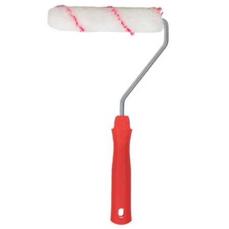 валик с ручкой полиэстер 150мм ворс 12мм отв.6мм, арт.400-150 валик с ручкой toolberg полиэстер 230мм ворс 20мм арт 0303012