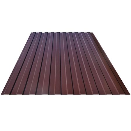 профнастил С8 2000х1200х0,33мм коричневый профнастил с 8 2000х1200х0 33мм коричневый