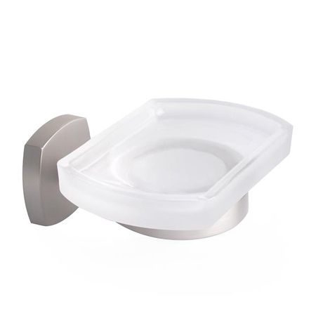 мыльница WESS Istad настенная никель белый бумагодержатель wess istad открытый никель