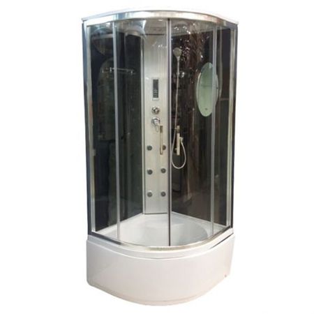 кабина душевая Omega 90x90x215см г/м высокий поддон 1/4 круга кабина душевая omega 90x90x215см г м низкий поддон 1 4 круга