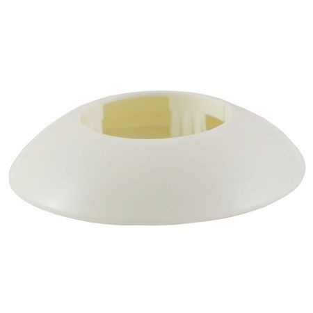 розетта напольная ПВХ для труб d26мм Белая 2шт. розетта напольная пвх для труб d26мм махагон 2шт