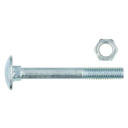 болт мебельный DIN603 с гайкой M6х50 8шт