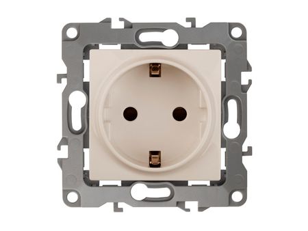 розетка 1 пост ЭРА серия 12 с заземлением с/ш слоновая кость разъемов powercon nac3fca nac3fcb 20 шт 20а 250в