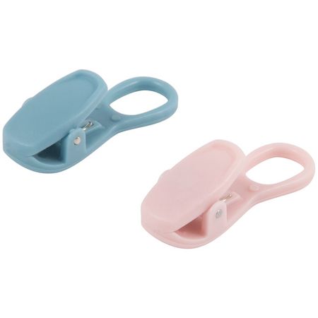 набор зажимов для полотенец РЫЖИЙ КОТ Mollete 5шт пластик, нерж.сталь