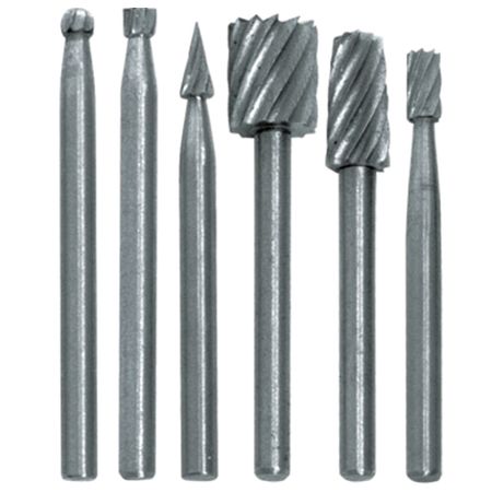 набор мини-насадок FIT по металлу 6шт керамические шлифовальные головки rams bralin 10 шт