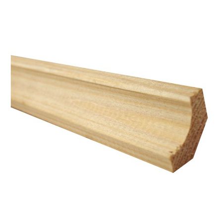 плинтус лодочка цельный 2200х40х12мм сорт высший
