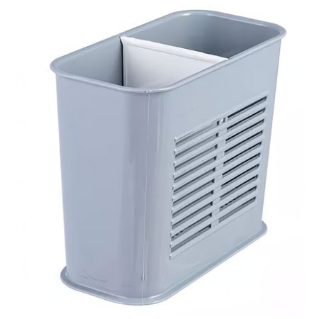 подставка для столовых приборов ПОЛИМЕРБЫТ 16х8х13см пластик в ассортименте лоток для столовых приборов lemax prof 40 485х325х45мм белый пластик