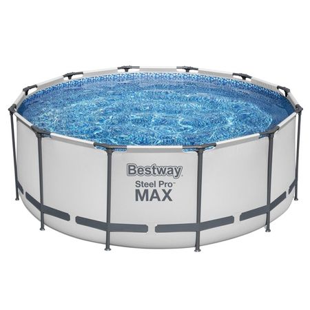 бассейн каркасный BESTWAY 366х366х122см 10250л бассейн каркасный bestway 404x201x100см 6478л фильтр насос и лестница в комплекте