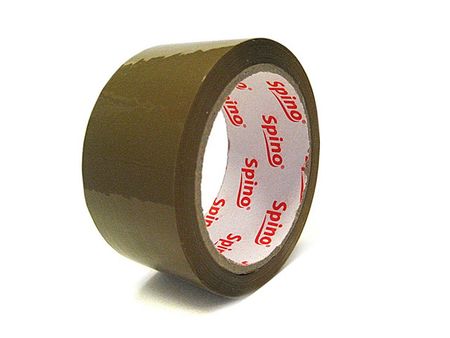 лента клейкая Spino, 48мм x 66м, коричневая, арт.76010 R лента клейкая profitto 48мм х 55м упаковочная темная арт 55757