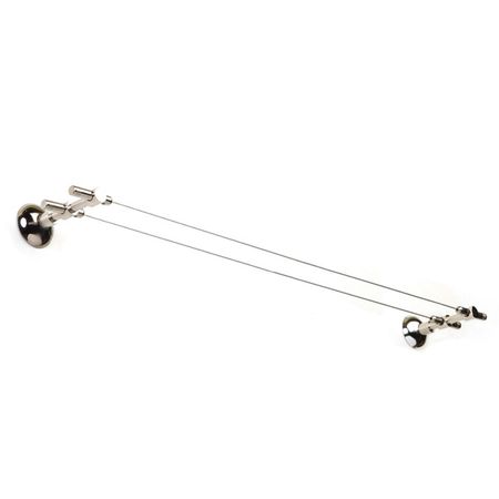 карниз АРТ-ДЕКОР трос. Твинс 2-х рядный, до 350см, арт.К.Т.2.Н.35.Т4 карниз арт декор трос потолочный 2 х рядный до 350см арт к т 2 п 35