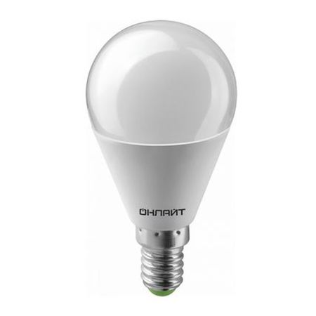лампа светодиодная ОНЛАЙТ 6Вт E14 470лм 4000K 220В шар G45 соленоидный клапан adhere to fly 1 2 3 4 220в 12в