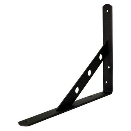 консоль силовая Альфа 200х250х24мм 40кг черный