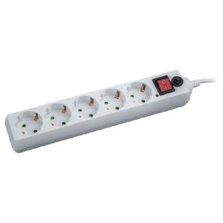 сетевой фильтр NAVIGATOR 1,8м 3х0,75 5 гнезд белый защитные крышки разъемов n k uhf k