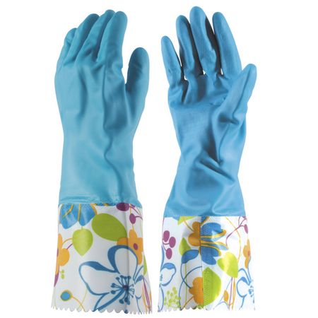 перчатки РЫЖИЙ КОТ латекс с манжетами размер M курносики бутылочка 125 мл 11002 латекс соска