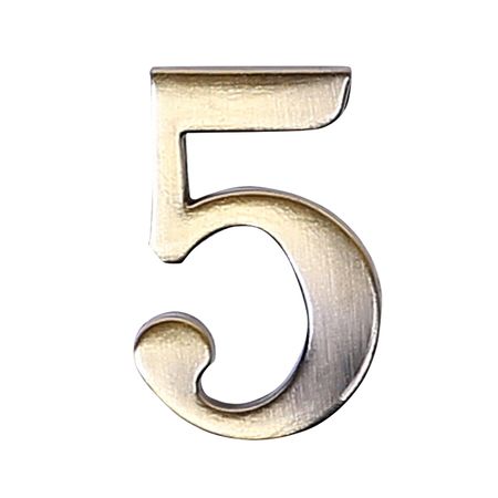 цифра-5 самокл металл антик бронза крючок 2 х рожковый антик бронза