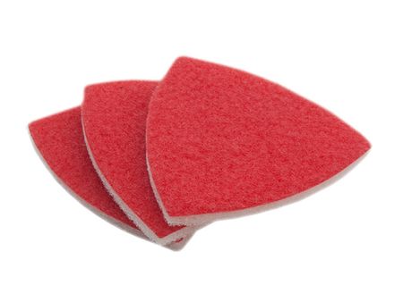 насадка ПРАКТИКА для PMF 93мм шлиф листы дельта 6 отверстий P40 10шт шлифовальные листы vibratite треугольные 80 400 гр