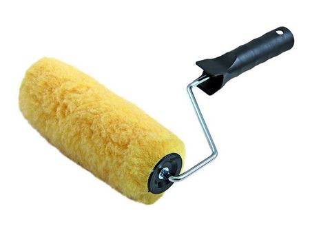 валик с ручкой TOOLBERG полиэстер 180мм ворс 20мм, арт.0303011 валик с ручкой toolberg полиэстер 230мм ворс 20мм арт 0303012