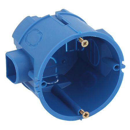 коробка монтажная ЭРА КУТС 68х60мм для твердых стен  IP20 синяя коробка монтажная к 227