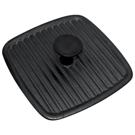 крышка-пресс для гриля MALLONY Pressa 21х21см квадратная чугун бакелитовая ручка