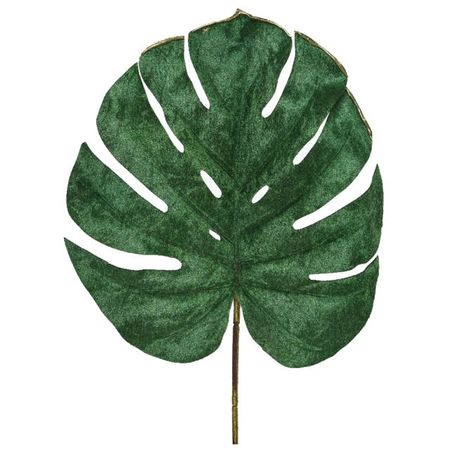 растение искусственное Монстера 80см зелёный искусственные растения mhontily лазерная трава