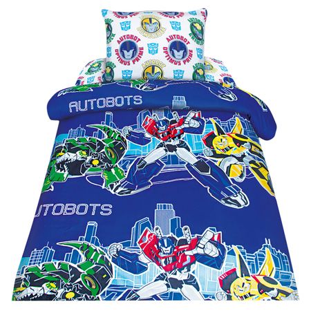 постельное белье 1,5сп MONA LIZA Трансформеры/Transformers бязь 1 нав.50х70см, арт.521504/3