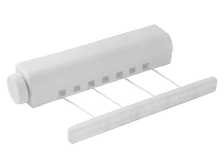 сушилка для белья РЫЖИЙ КОТ 4 нити 3,66м настенная выдвижная сушилка для белья рыжий кот 4 нити 3 66м настенная выдвижная