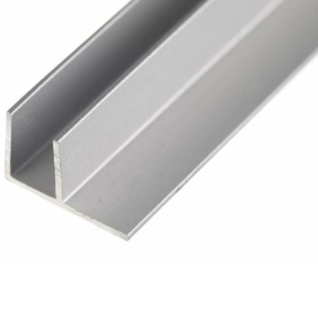 профиль угловой для мебельного щита 0,6м профиль для меб щита 4мм стык нерж ст матовый 0 6м
