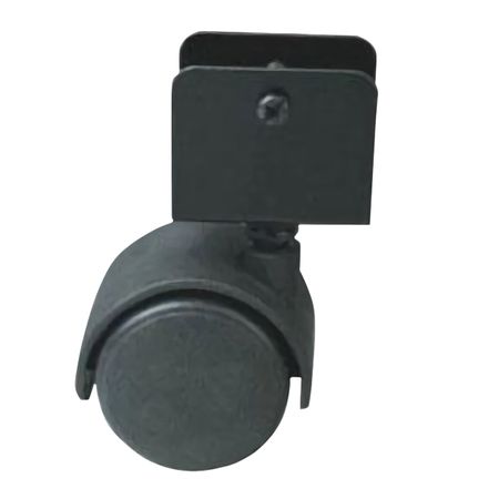 колесо 40мм поворотное U-образное для ДСП 16мм пластик колесо 40мм поворотное u образное для дсп 16мм пластик