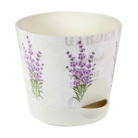 горшок с прикорневым поливом Ника Лаванда 1,6л d15см h13,5см мультиколор пластик гирлянда новогодняя стартовая reason 162 led мультиколор теплый белый 282х90 см