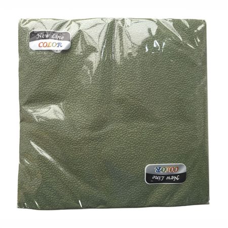 салфетки NEW LINE Color Зеленые 2-слойные 33х33см 20шт одекромон таблетки 200мг 20шт