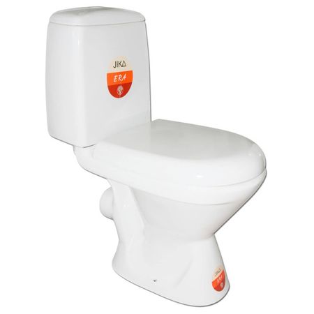 унитаз-компакт JIKA Era горизонтальный выпуск двухрежимный микролифт унитаз компакт mitte stan универсальный термопласт микролифт