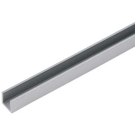 профиль торцевой для мебельного щита 0,6м профиль для меб щита 4мм стык нерж ст матовый 0 6м
