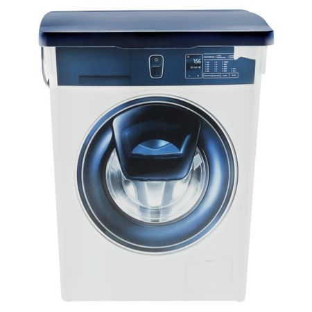 контейнер ПОЛИМЕРБЫТ 23х20х27см 8,5л для стирального порошка пластик с крышкой и ручкой корзинка полимербыт traymix с крышкой белая 12 л