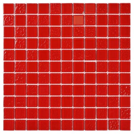 мозаика стеклянная BONAPARTE Red Rose Вива 30x30x0,35 мм чип 25x25 мм цвет красный шар maxijoy белые бусы 80мм стекло красный