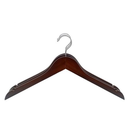 набор вешалок TODELIA 3шт 44,5см универсальные с выемками дерево шкатулка todelia seasons 24х17 6х7см дерево