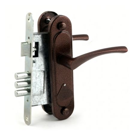 ручка дверная с замком ЗВ-9 медь привод защелки замка заднего багажника для jeep grand cherokee compass patriot commander liberty dodge durango nitro 4589131aa