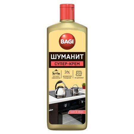 средство чистящее БАГИ Шуманит Супер-крем 350мл средство чистящее баги шуманит крем 350мл для интерьерного камня