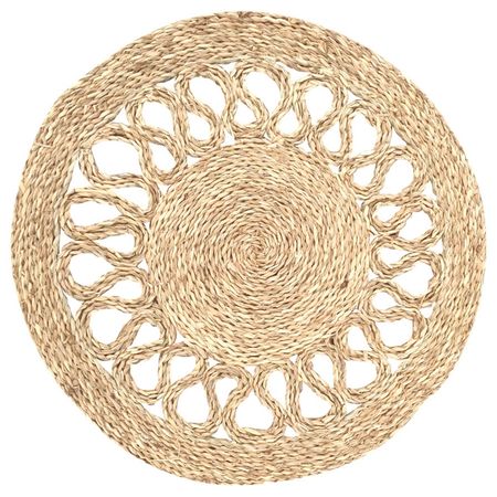 коврик круглый D700мм морская трава чистотела трава фильтр пакет 1 5г 20шт