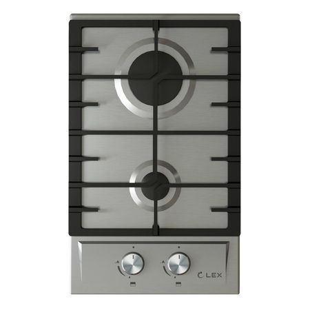 поверхность газовая LEX GVS 321 IX 2 конфорки нержавеющая сталь/чугун серебристый для toyota roomy 2016 2020 нержавеющая порога панели потертости пластины удар шаг накладка протектор