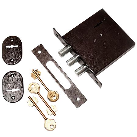 замок врезной БИФ 0009 Симеко сувальдный 3риг коричневый привод защелки замка заднего багажника для jeep grand cherokee compass patriot commander liberty dodge durango nitro 4589131aa