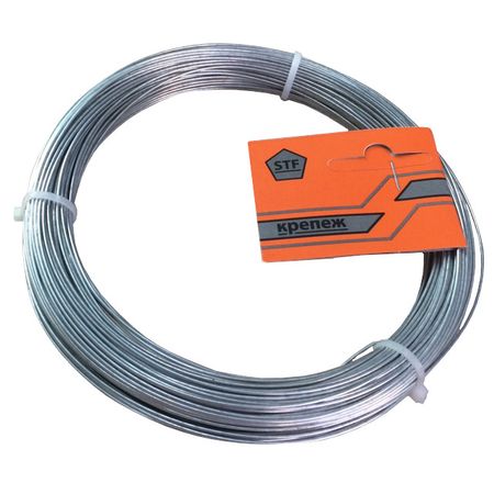 проволока 1,2мм 50м сталь оцинкованная проволока сибртех 0 5мм 200м ная оцинкованная